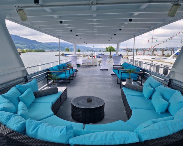 Hensa Eventschiff Zürichsee