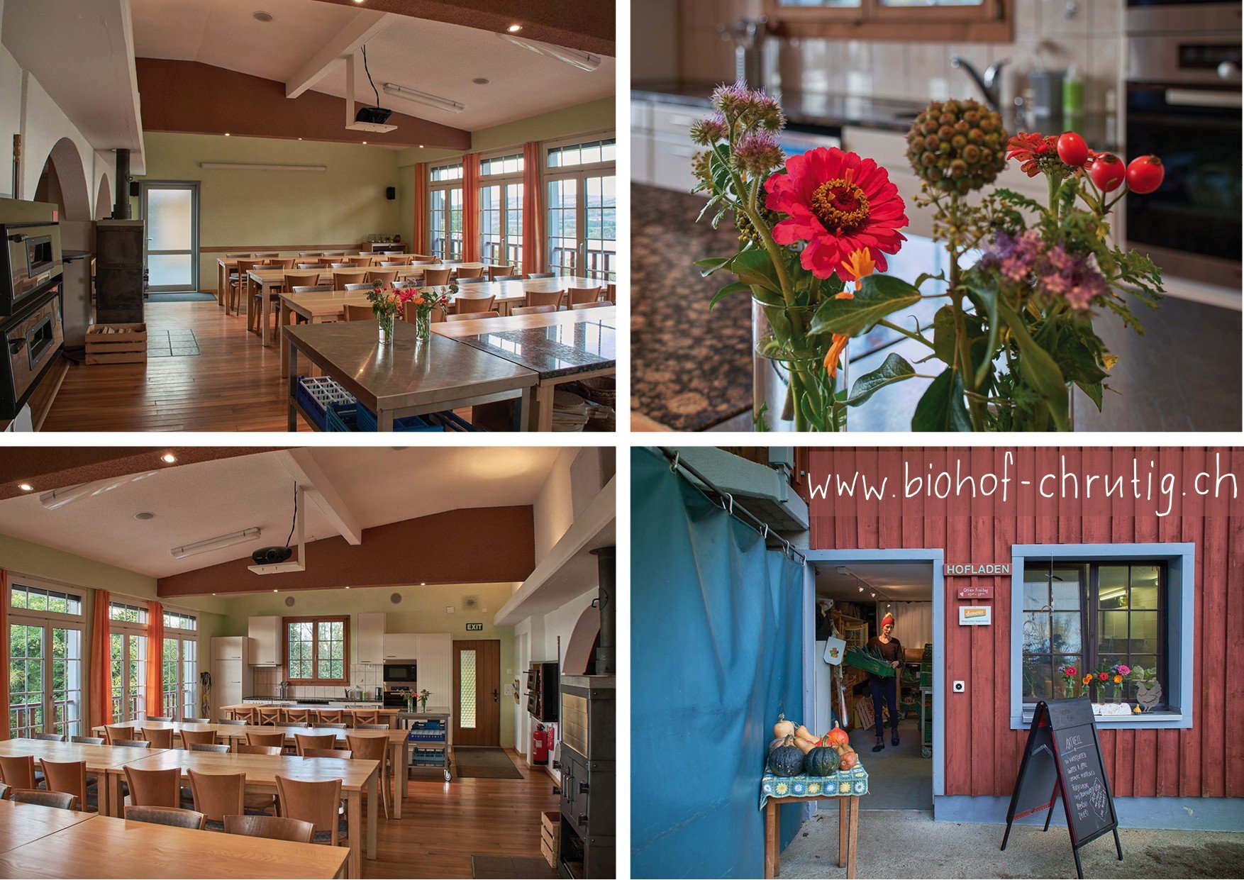 Eventraum zum roten Apfel - Biohof Chrutig