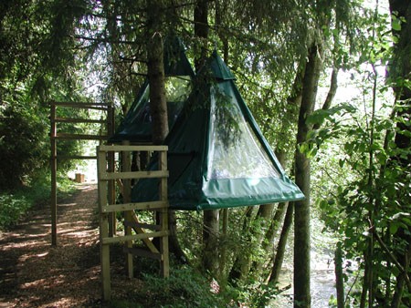 Bivouac dans les arbres