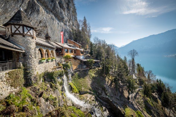 Restaurant Stein & Sein, by St. Beatus-Höhlen