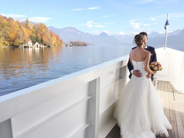 Eventschiff auf dem Vierwaldstättersee