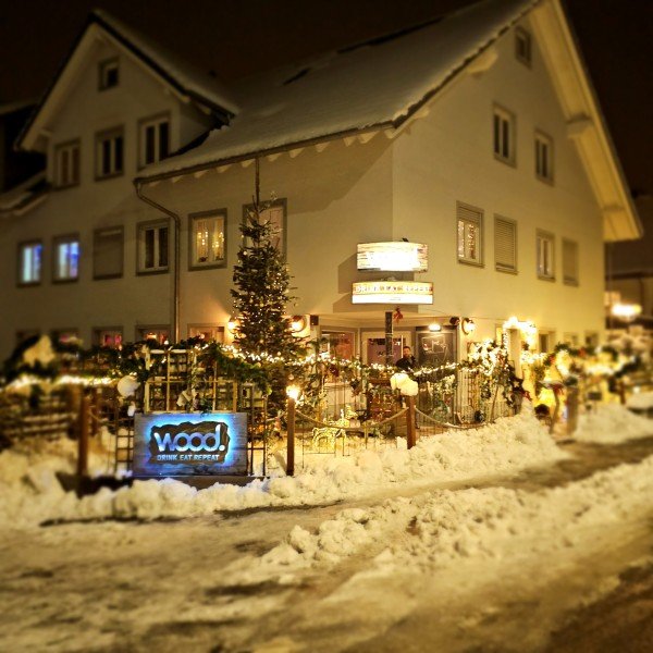 wood. Drink Eat Repeat