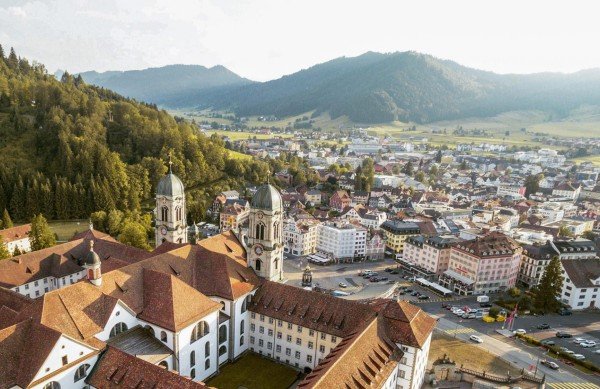 Klosterblick Einsiedeln