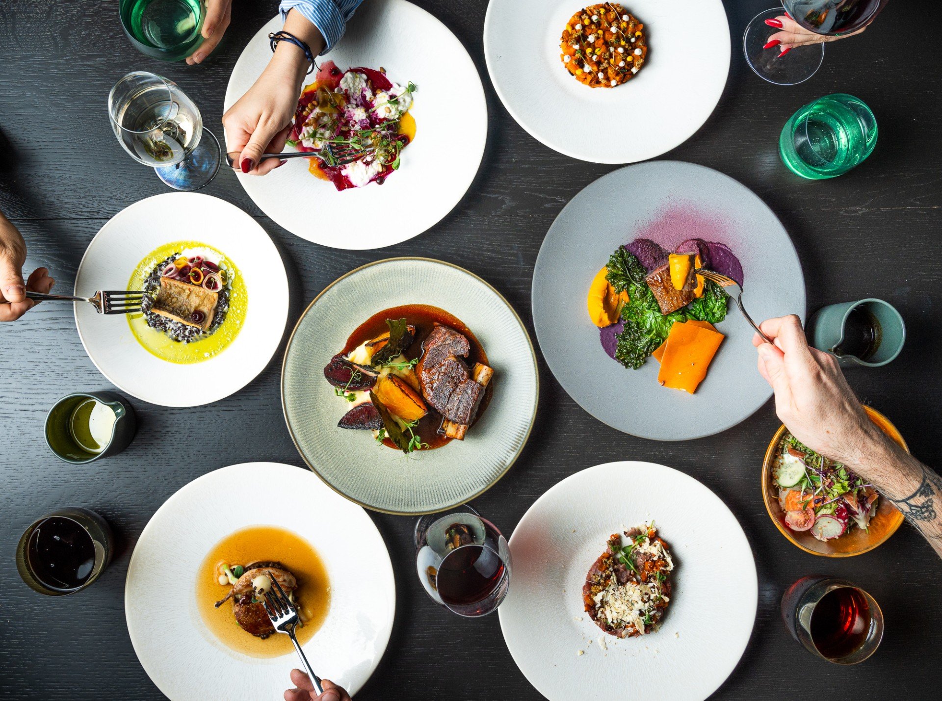 Restaurant Gartenstadt mit Pavillon