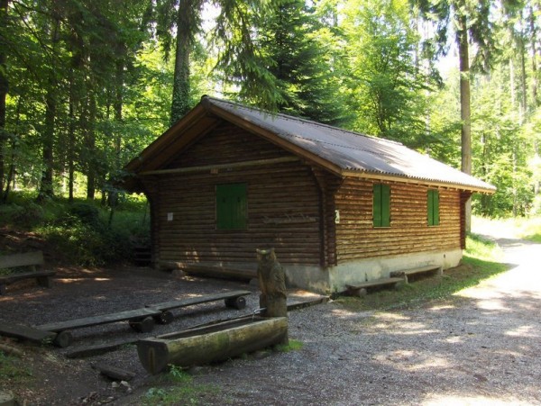 Waldhütte mieten im Bergwald