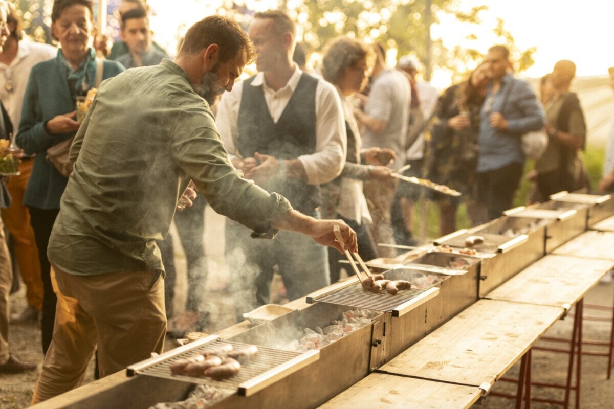 Grilliert oder serviert?