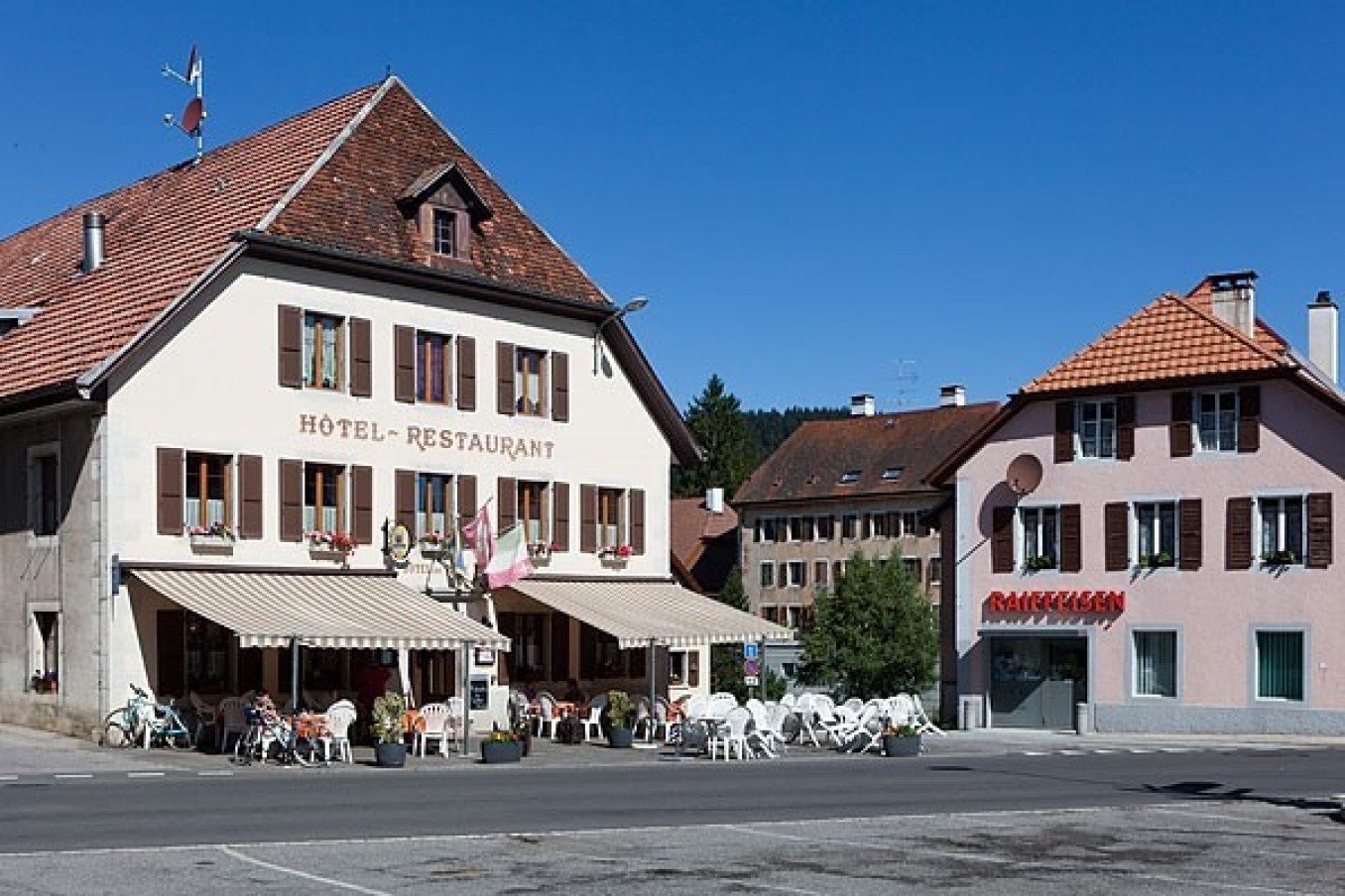 Hotel de Ville - Restaurant - La Brevine