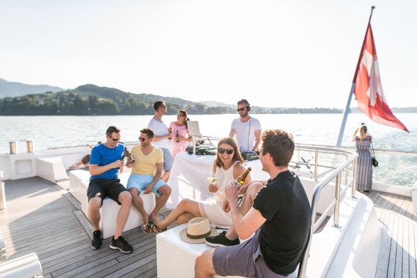 Eventschiff auf dem Vierwaldstättersee