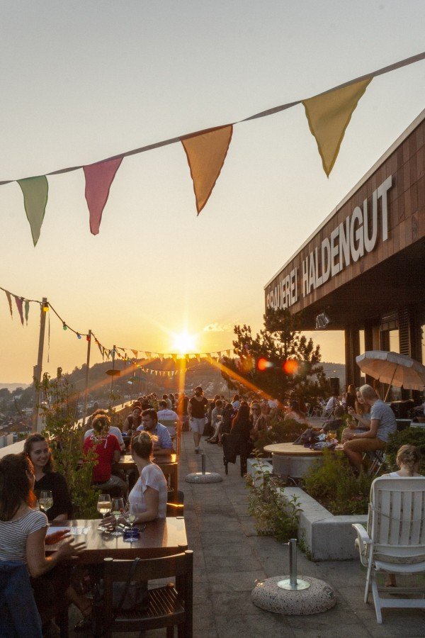 Dachterrasse zum Wiedehopf